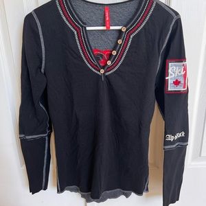 Alp-N-Rock Canada Henley Top